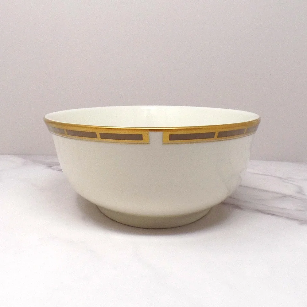 Vintage Lenox Bone China Desert Vista Oval Vegetable Serving Bowl